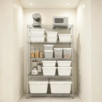 Five tier wire shelving bestseller